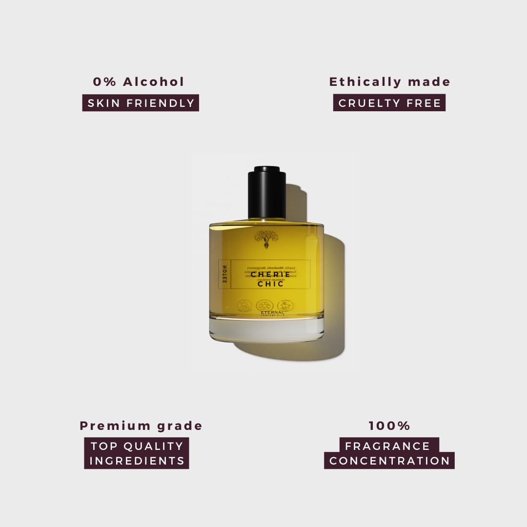 Eternal perfume oils - Cherie Chic Perfume Oil Inspired by D.e.l.i.n.a | Long Lasting Designer Perfumes for Women 50ml with 30ml (Pack of 2)
