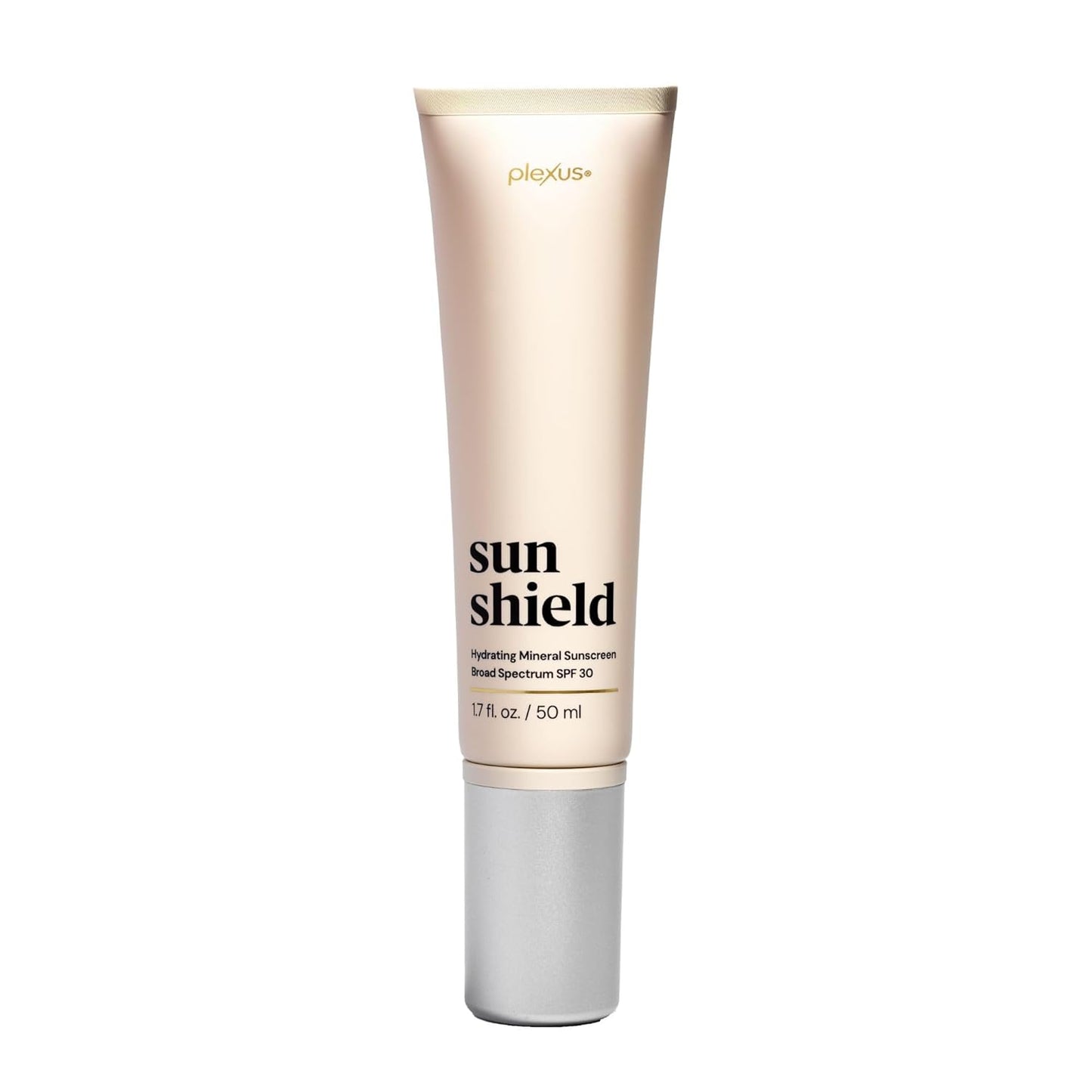 Plexus Sun Shield™ Mineral SPF 30 Face Sunscreen | Hydrating Matte Daily Moisturizer & Broad Spectrum Protection | Non-Greasy, Clean Formula with Zinc Oxide, Ceramides & Hyaluronic Acid
