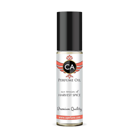 CA Perfume Originals Harvest Spice Unisex Fragrance Oil Spicy Scent Long Lasting Perfumes for Women & Men Travel Size TSA Ready Mini Parfum Body Oil Roll-on 0.33 Fl Oz 10ml