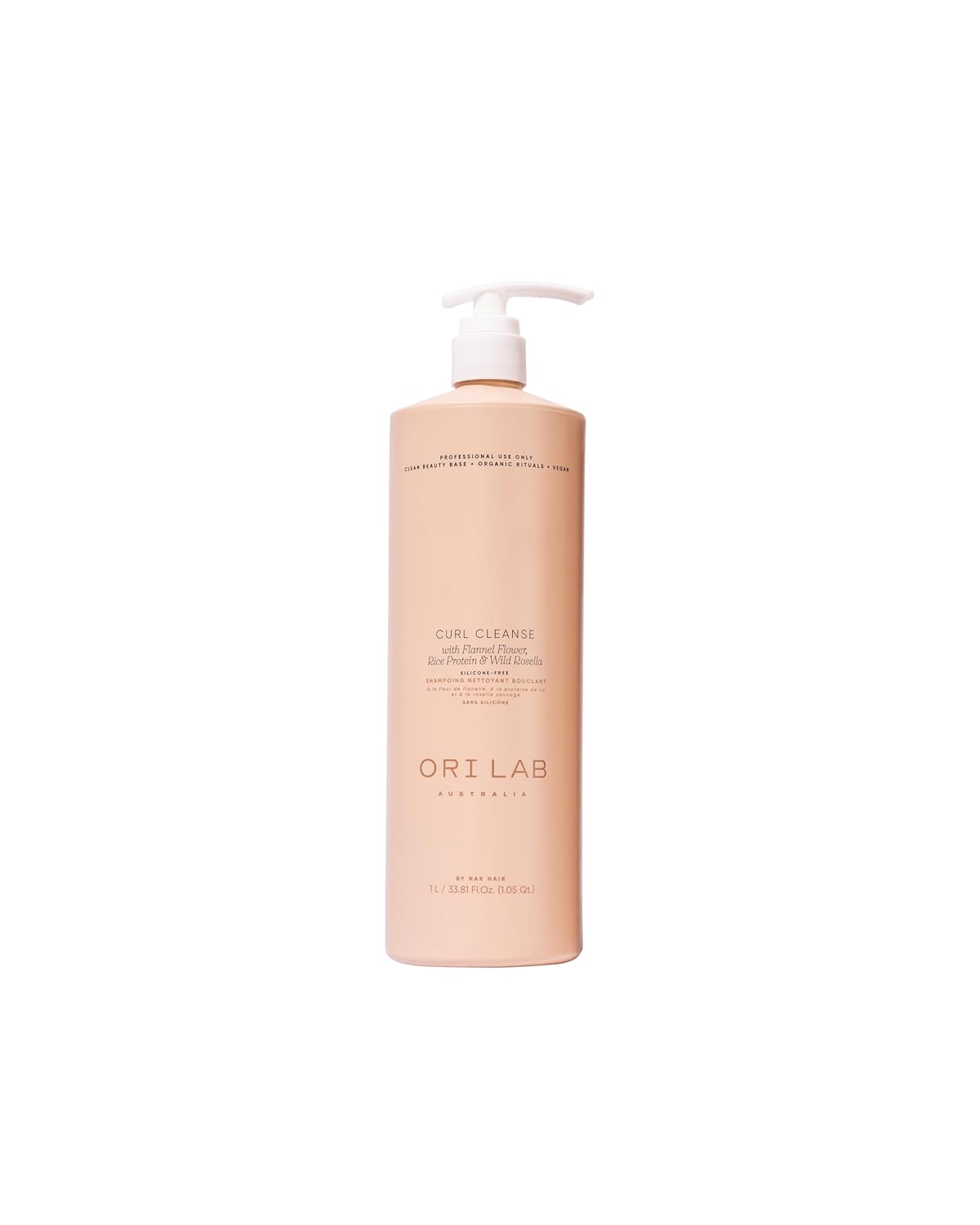 ORI LAB - Curl Cleanse 1L - Hydrating silicone-free shampoo to enhance curl shape