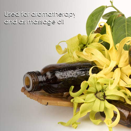 MAJESTIC PURE Ylang Ylang Essential Oil | 100% Pure and Natural Ylang Ylang Oil | Premium Grade Essential Oils for Hair Care, Home Diffusers, Skin, Aromatherapy, Massage and Humidifiers | 4 Fl Oz
