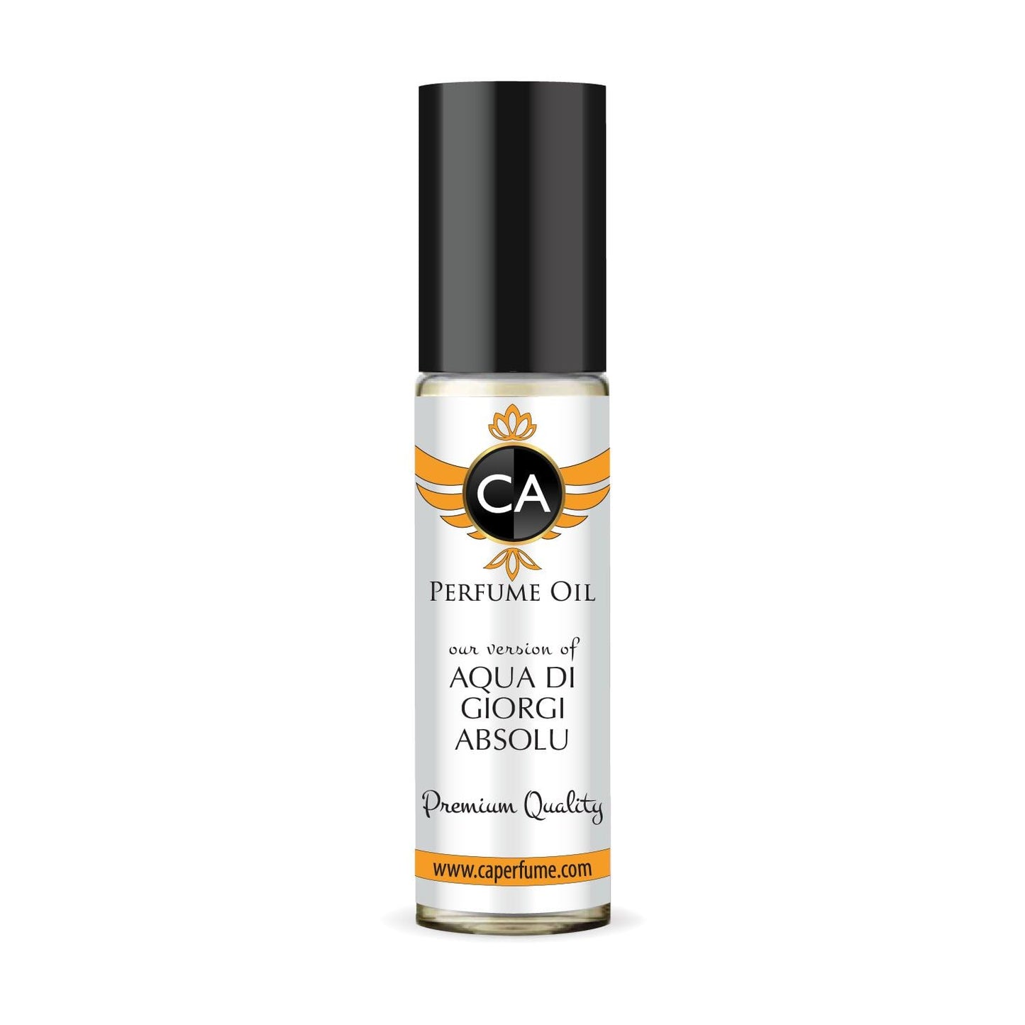 CA Perfume Impression of Aqua Di Giorgi Absolu for Men Eau De Parfum Woody Aromatic Scent Long Lasting Cologne for Men Travel Size TSA Ready for Day and Night Wear 0.33 Fl Oz 10ml