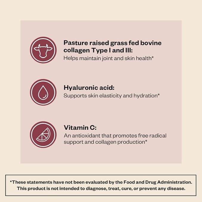 MENOLABS Goddess Glow Collagen Peptides Powder (Type I, III) - 14 Servings (280 g) - Menopause Supplements for Women with Hyaluronic Acid & Vitamin C - Unflavored