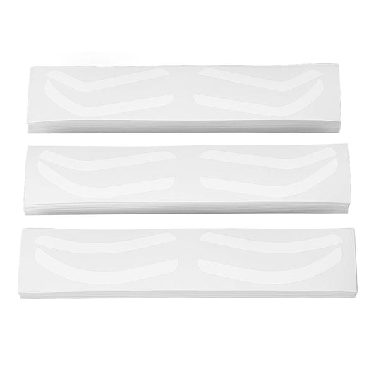 150 Sheets Eyebrow Airbrush Sticker Stencil Eyebrow Stencil Mascara Stencil Stickers Disposable Eyebrow Shaping Template Eyebrow Tint Sticker for All Face Shapes and Sizes