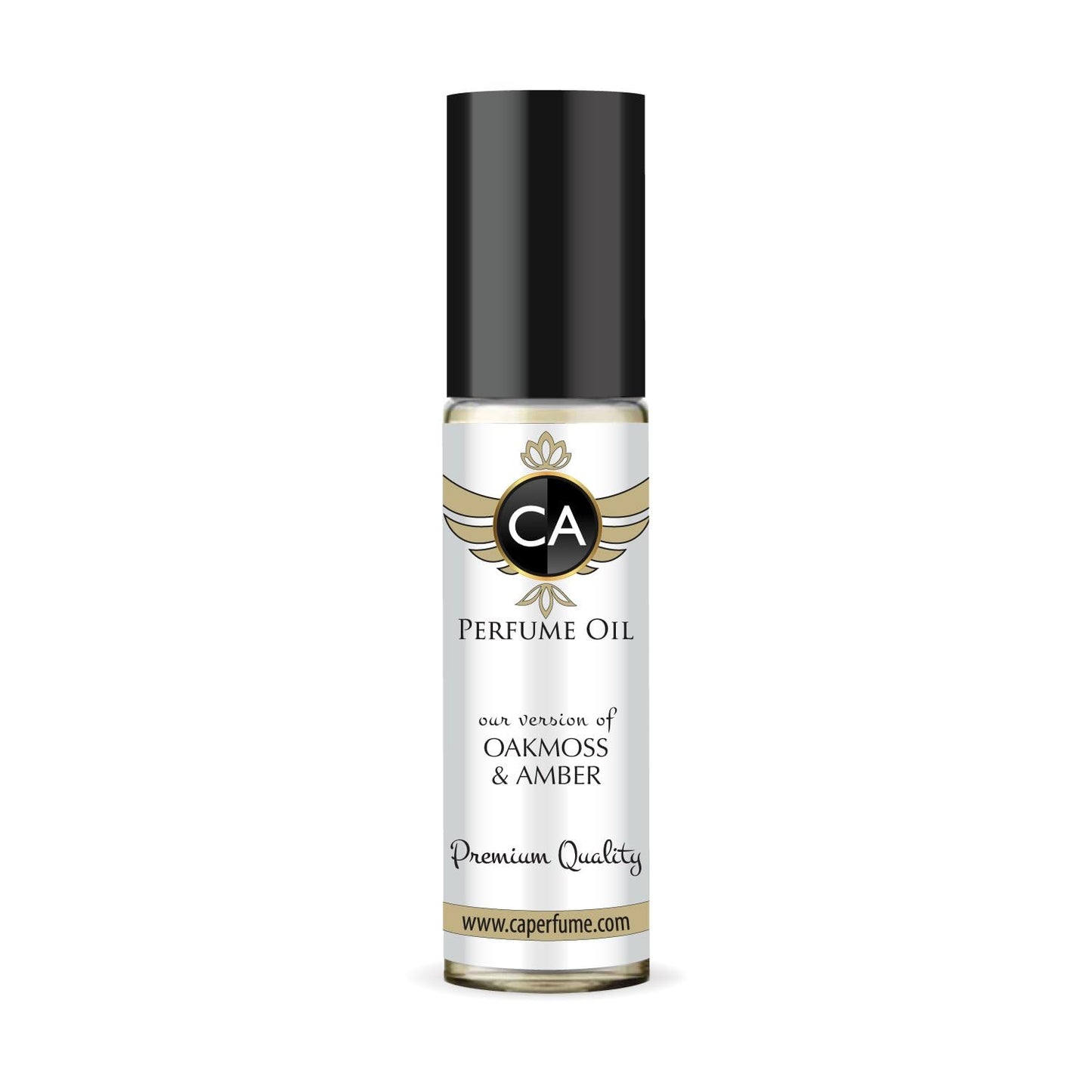 CA Perfume Impression of Oakmoss & Amber Unisex Fragrance Oil Chypre Scent Long Lasting Perfumes for Women & Men Travel Size TSA Ready Mini Parfum Body Oil Roll-on 0.33 Fl Oz 10ml