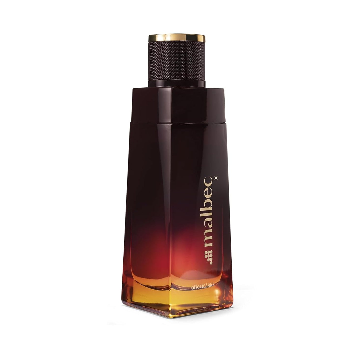 Malbec X Eau de Toilette By O Boticario, Cologne For Men, Long-Lasting Men's Fragrance, French Oak Barrel-Aged & Citrusy, Spicy Scent, 3.4 Ounce