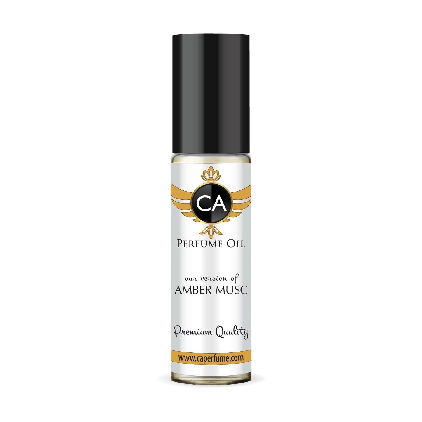 CA Perfume Impression of Amber Musc for Women Fragrance Oil Amber Scent Long Lasting Perfumes for Women Travel Size TSA Ready Mini Parfum Body Oil Roll-on 0.33 Fl Oz 10ml