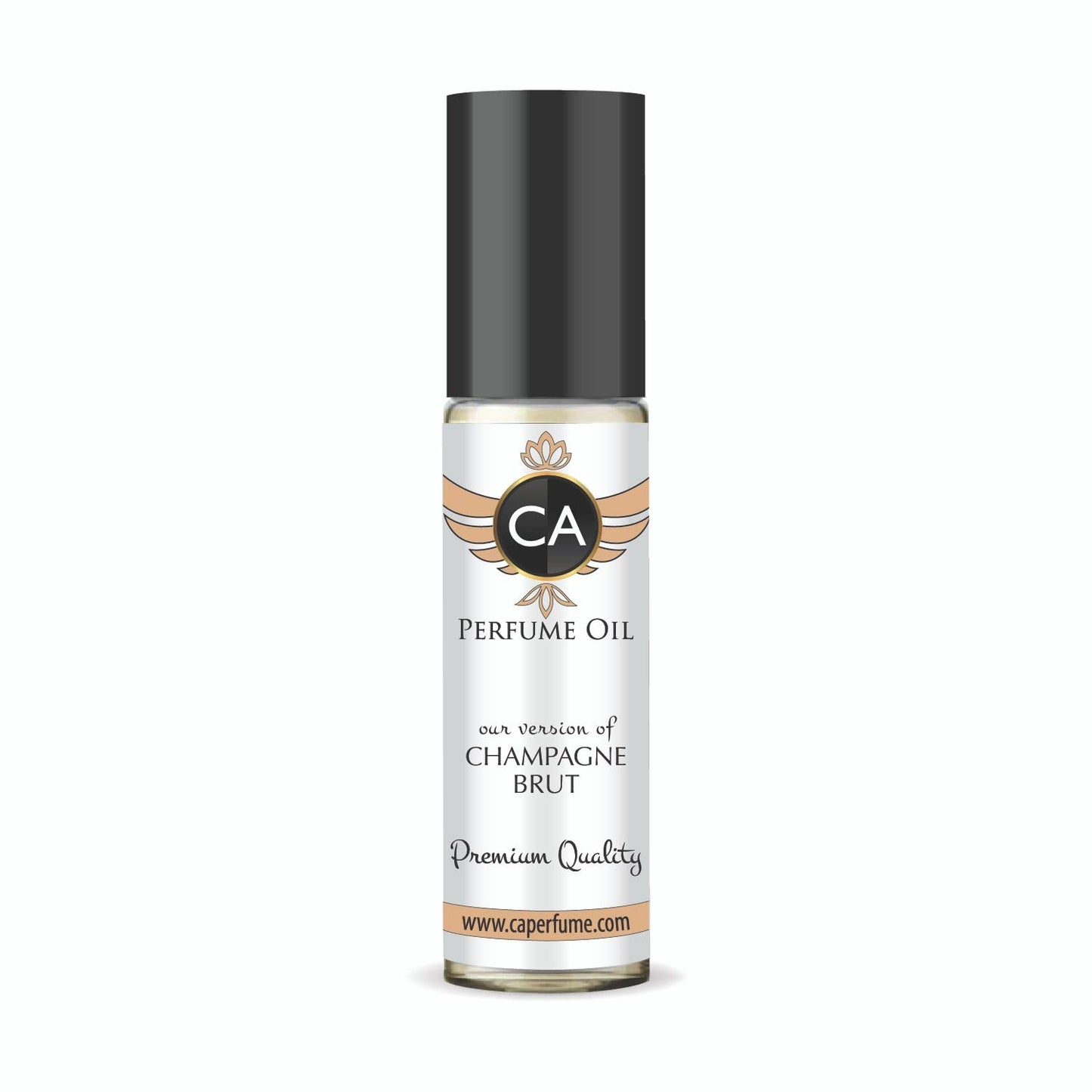 CA Perfume Impression of Champagne Brut for Women Fragrance Oil Aromatic Fruity Scent Long Lasting Perfumes for Women Travel Size TSA Ready Mini Parfum Body Oil Roll-on 0.33 Fl Oz 10ml