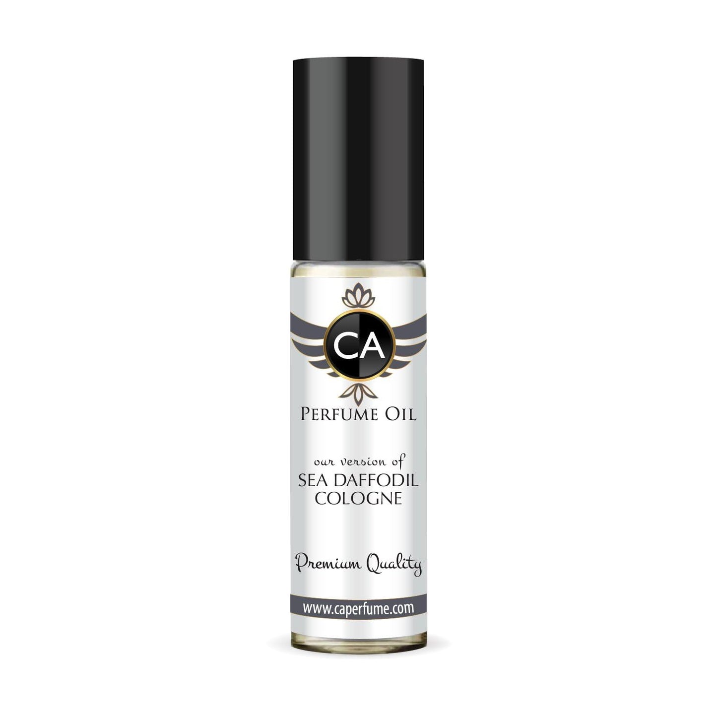 CA Perfume Impression of Sea Daffodil Cologne Unisex Fragrance Oil Aromatic Aquatic Scent Long Lasting Perfumes for Women & Men Travel Size TSA Ready Mini Parfum Body Oil Roll-on 0.33 Fl Oz 10ml