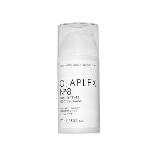 Olaplex No. 8 Bond Intense Moisture Hair Mask, Adds Smoothness & Nourishes for Visibily Healthy Hair, For All Hair Types & Treats Damaged Hair, 3.3 fl oz