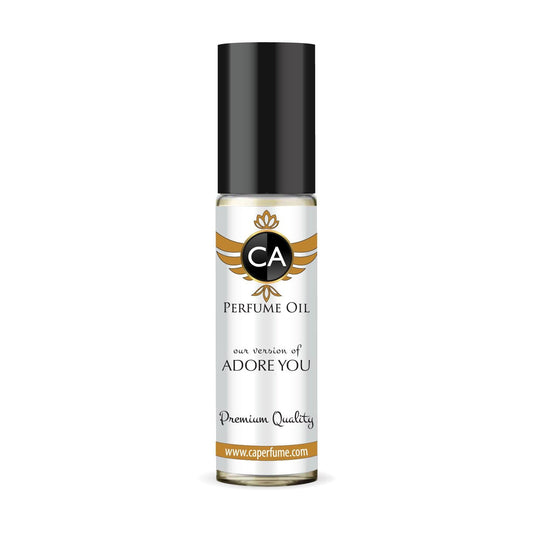 CA Perfume Impression of Adore You for Women Fragrance Oil Floral Fruity Scent Long Lasting Perfumes for Women Travel Size TSA Ready Mini Parfum Body Oil Roll-on 0.33 Fl Oz 10ml