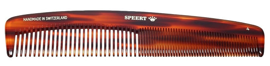 #4 Handmade Wide Narrow Tooth Comb Tortoise Havana Acetate Thick Coarse Curly Thin Fine Straight Hair Detangling Parting Grooming Teasing Styling Hairdresser Barber Hairdressing Wet Dry Pocket