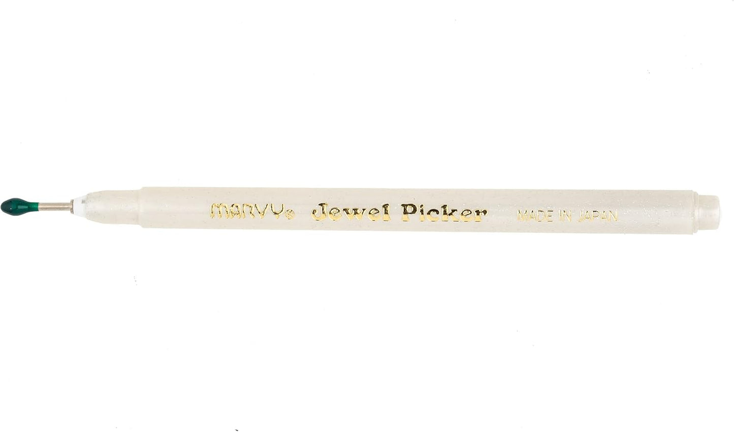 Uchida 90G-C Marvy Jewel Picker with Light Green Tip