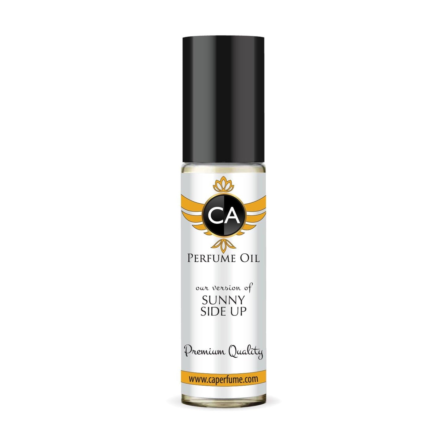 CA Perfume Impression of Juliette Loves A Gun Sunny Side Up For Women Replica Fragrance Body Oil Dupes Alcohol-Free Grand Quality Travel Size Concentrated Long Lasting Attar Roll-On 0.3 Fl Oz/10ml