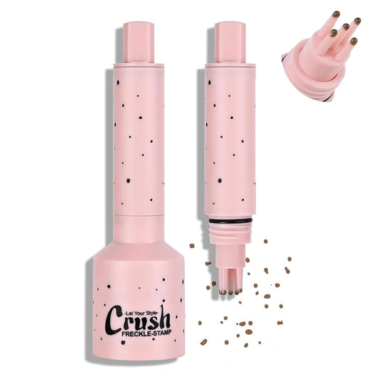 Faux Freckle Stamp for Girls and Women,Long Lasting Quick-drying Waterproof 5 Points Freckle Pen,Get Natural Lifelike Sunkissed Face Freckle Makeup Gift on Birthdays 01 Light