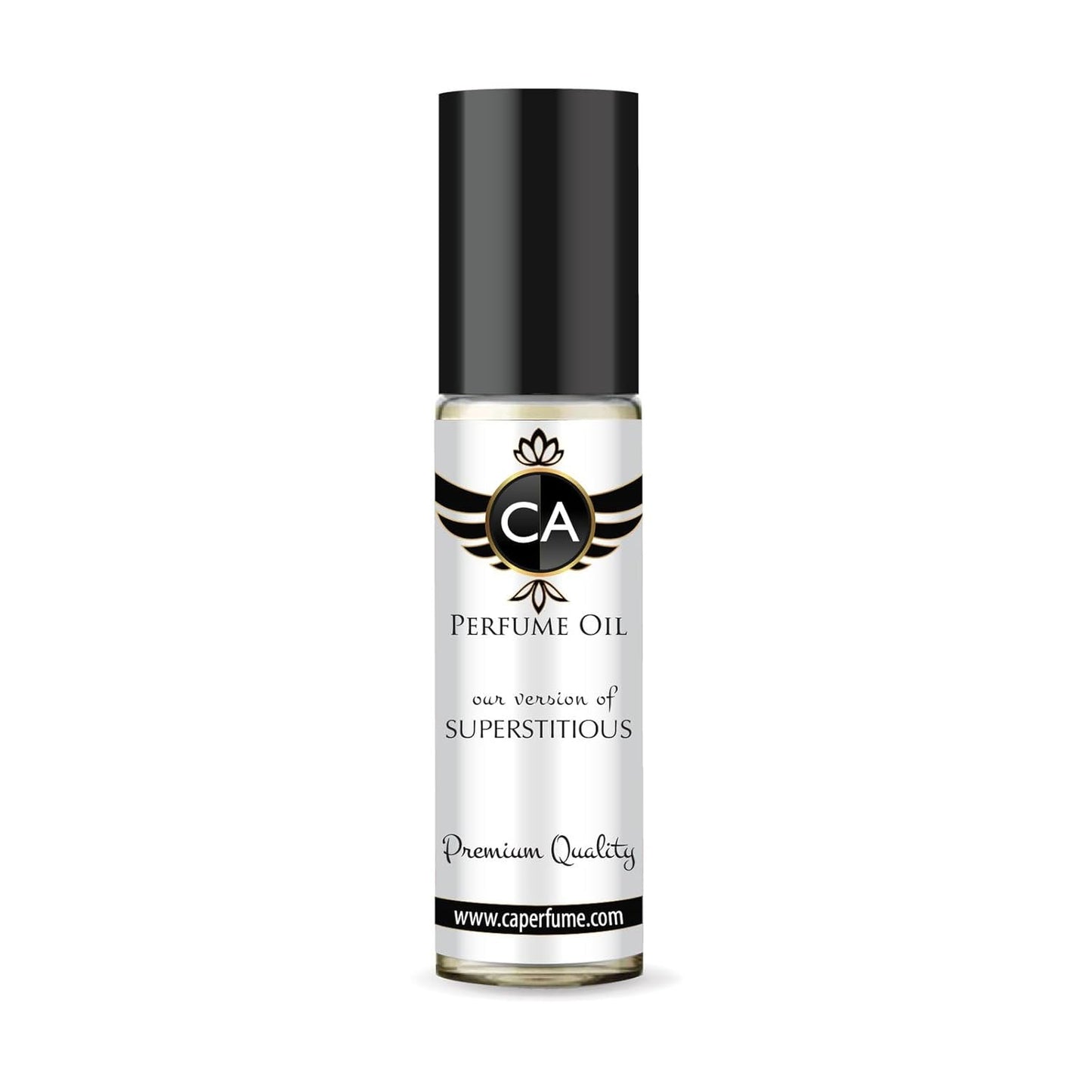 CA Perfume Impression of Superstitious for Women Fragrance Oil Floral Aldehyde Scent Long Lasting Perfumes for Women Travel Size TSA Ready Mini Parfum Body Oil Roll-on 0.33 Fl Oz 10ml