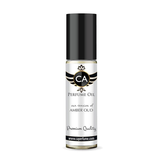 CA Perfume Impression of Amber Oud Unisex Fragrance Oil Oriental Woody Scent Long Lasting Perfumes for Women & Men Travel Size TSA Ready Mini Parfum Body Oil Roll-on 0.33 Fl Oz 10ml