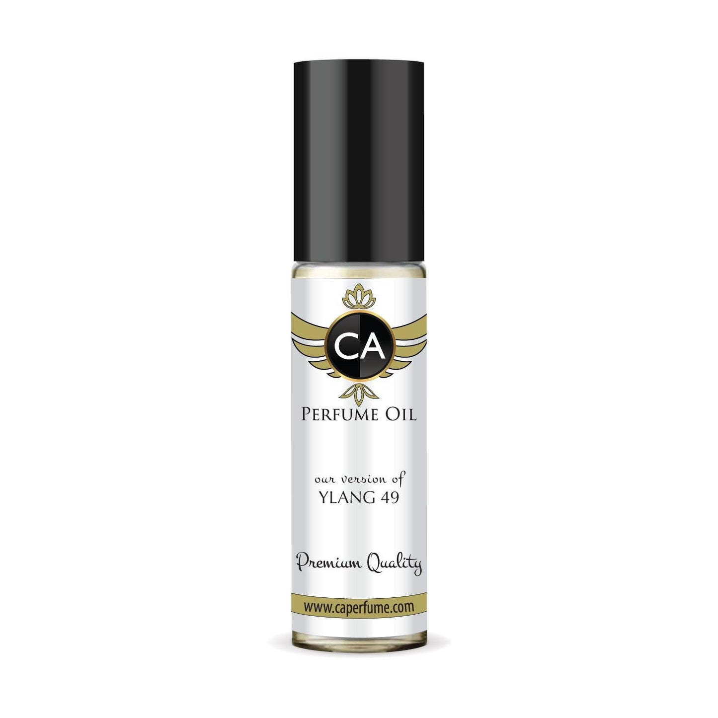 CA Perfume Impression of Ylang 49 for Women Fragrance Oil Chypre Floral Scent Long Lasting Perfumes for Women Travel Size TSA Ready Mini Parfum Body Oil Roll-on 0.33 Fl Oz 10ml