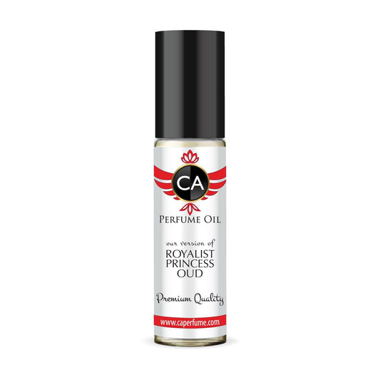 CA Perfume Impression of Royalist Princess Oud for Women Fragrance Oil Amber Floral Scent Long Lasting Perfumes for Women Travel Size TSA Ready Mini Parfum Body Oil Roll-on 0.33 Fl Oz 10ml