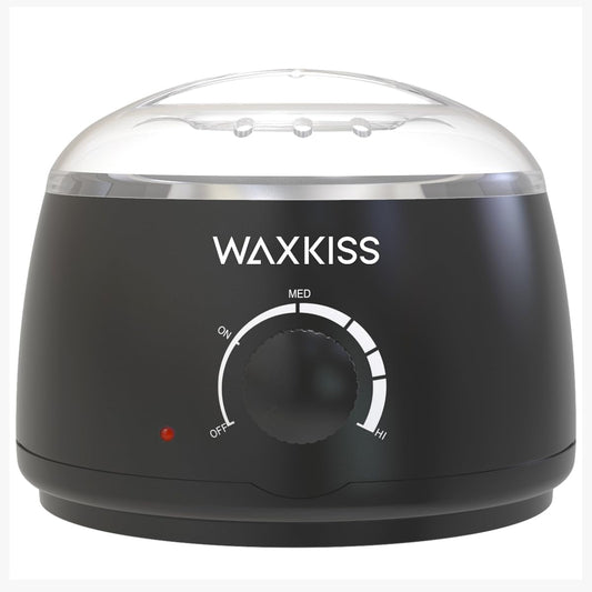 Waxkiss 14Oz Wax Warmer for Hair Removal, Professional Wax Melting Machine for Women Men With Aluminum Pot And See-Through Lid