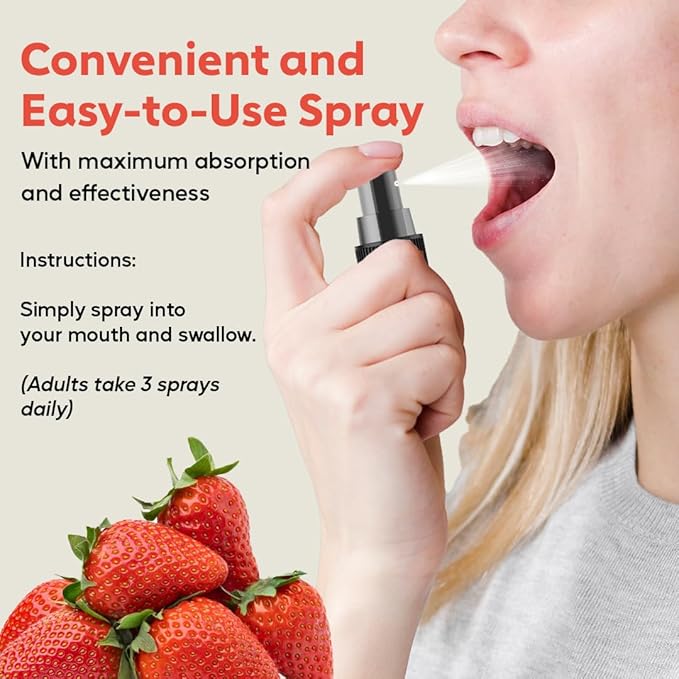 Liposomal Liquid Vitamin D3-5000IU Spray | 2 Month Supply |1 fl oz | Non-GMO | Sugar Free| Gluten Free | Travel Friendly | Supports Bone Health, Immune System and Healthy Mood