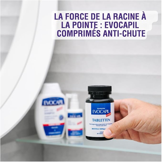 PLUS Hair Vitamins with Biotin, Selenium, Choline, Zinc, 60 Tablets