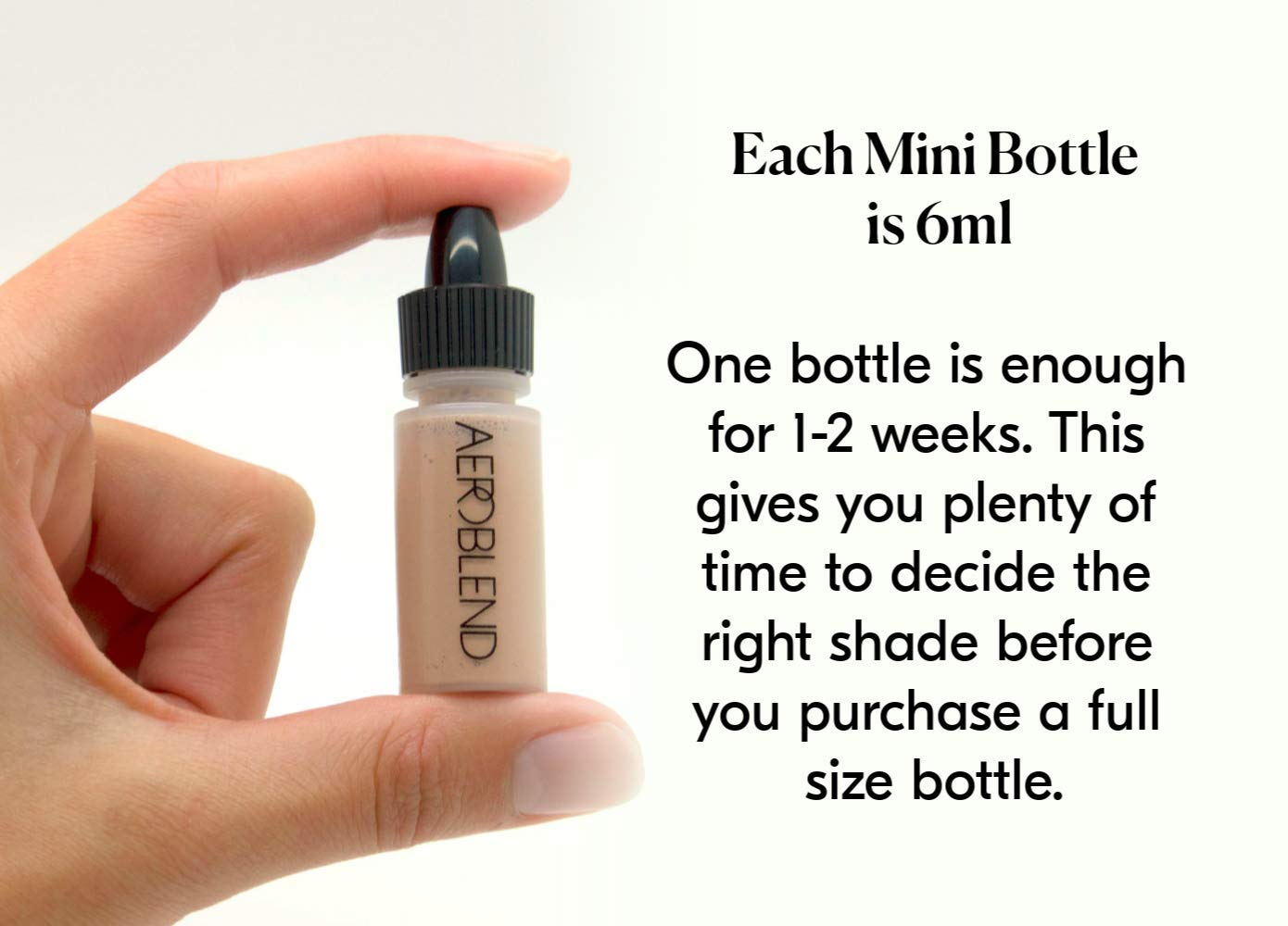 Aeroblend Airbrush Makeup Mini Sets (Light/Med)