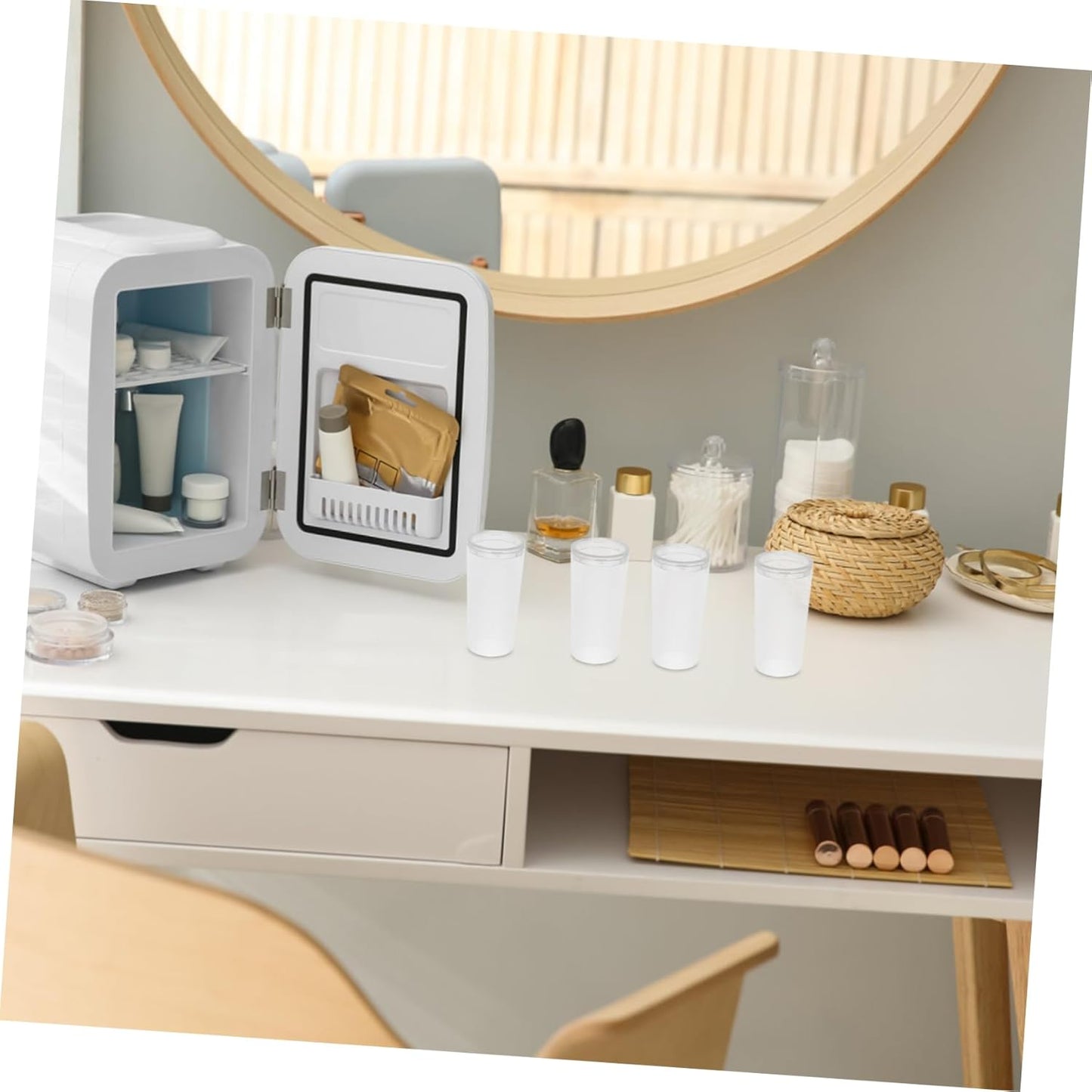 10Pcs Makeup Brush Holder Transparent Makeup Brush Covers Protective Guards for Dust and Pollutants for Travel and Everyday Use Durable and Easy to Clean