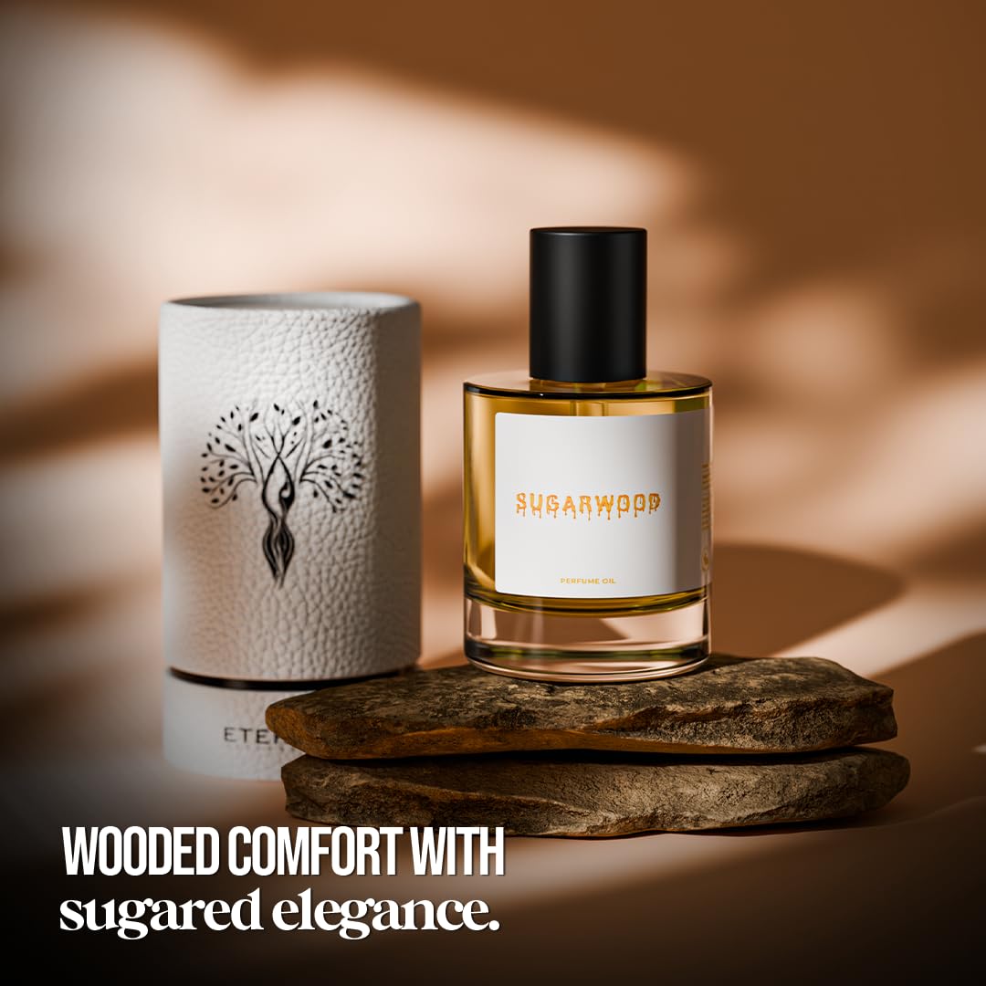 Eternal Sugarwood Perfume Oil for Women & Men- Eau De Perfum - Unisex Concentrated Perfume insp by Bois - Alcohol Free Scent - Long Lasting Designer Perfumes 30ml