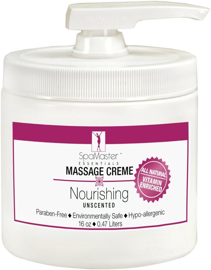 Master Massage Spamaster Unscented 16 Oz Massage Cream X10
