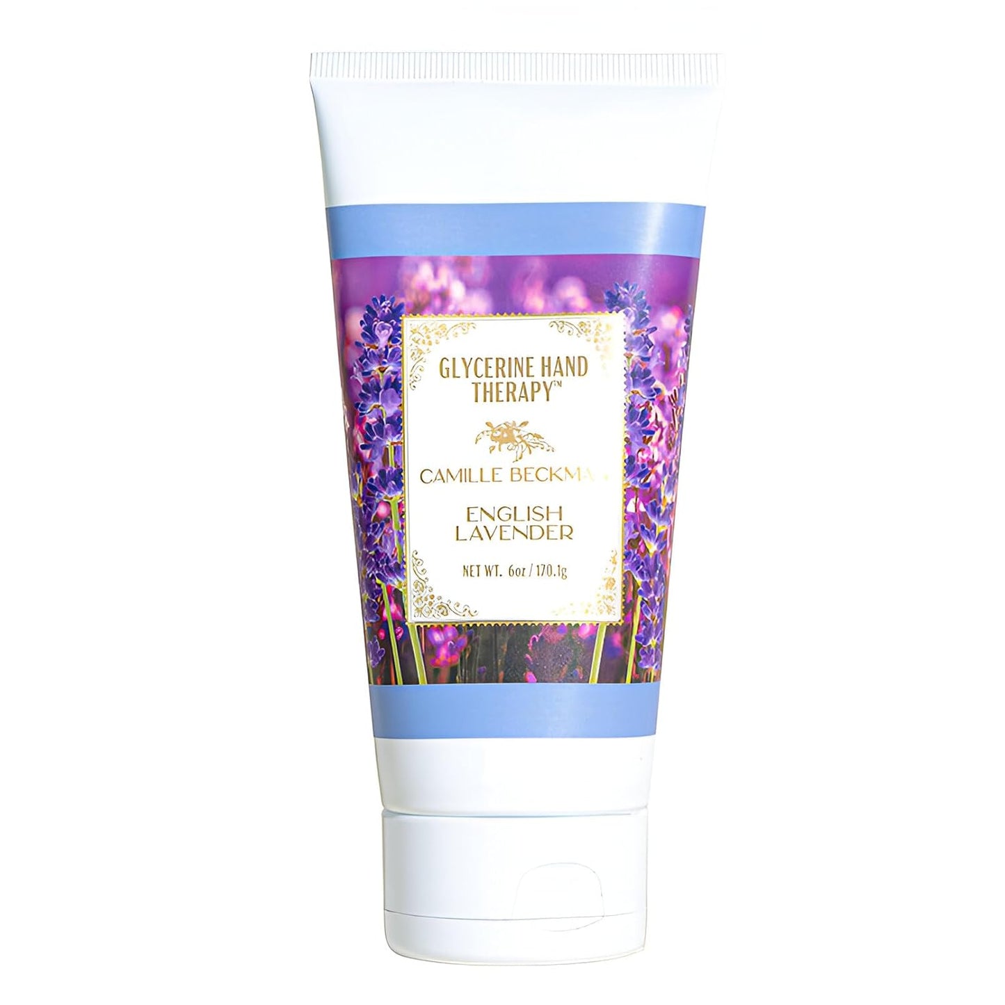 Camille Beckman Glycerine Hand Therapy Cream, English Lavender, 6 Ounce
