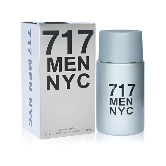 717 Men NYC Men's Cologne,Bold Scent Eau de Toilette,3.4 Fl Oz Perfume for Men Every Day Used