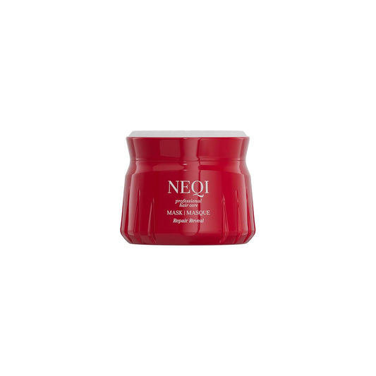 neqi - REPAIR REVEAL Hair Mask 250ml – Intensive Repairing Hair Care for Damaged Hair, Anti-Frizz, Vegan, Sulfate-Free, Strengthens Hair Structure, Made in Italy
