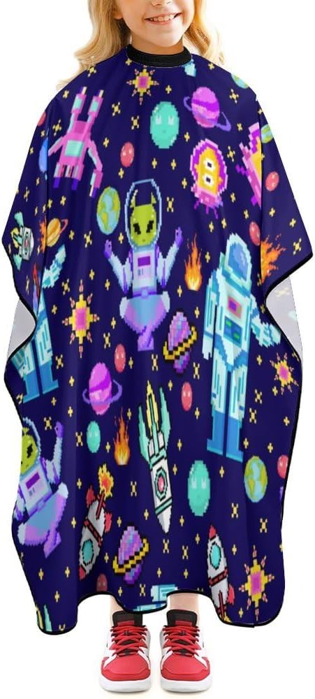 Barber Cape for Kids Funny Duck Haircut Cape Professional Salon Cape Waterproof Hair Cutting Styling Haircut Apron