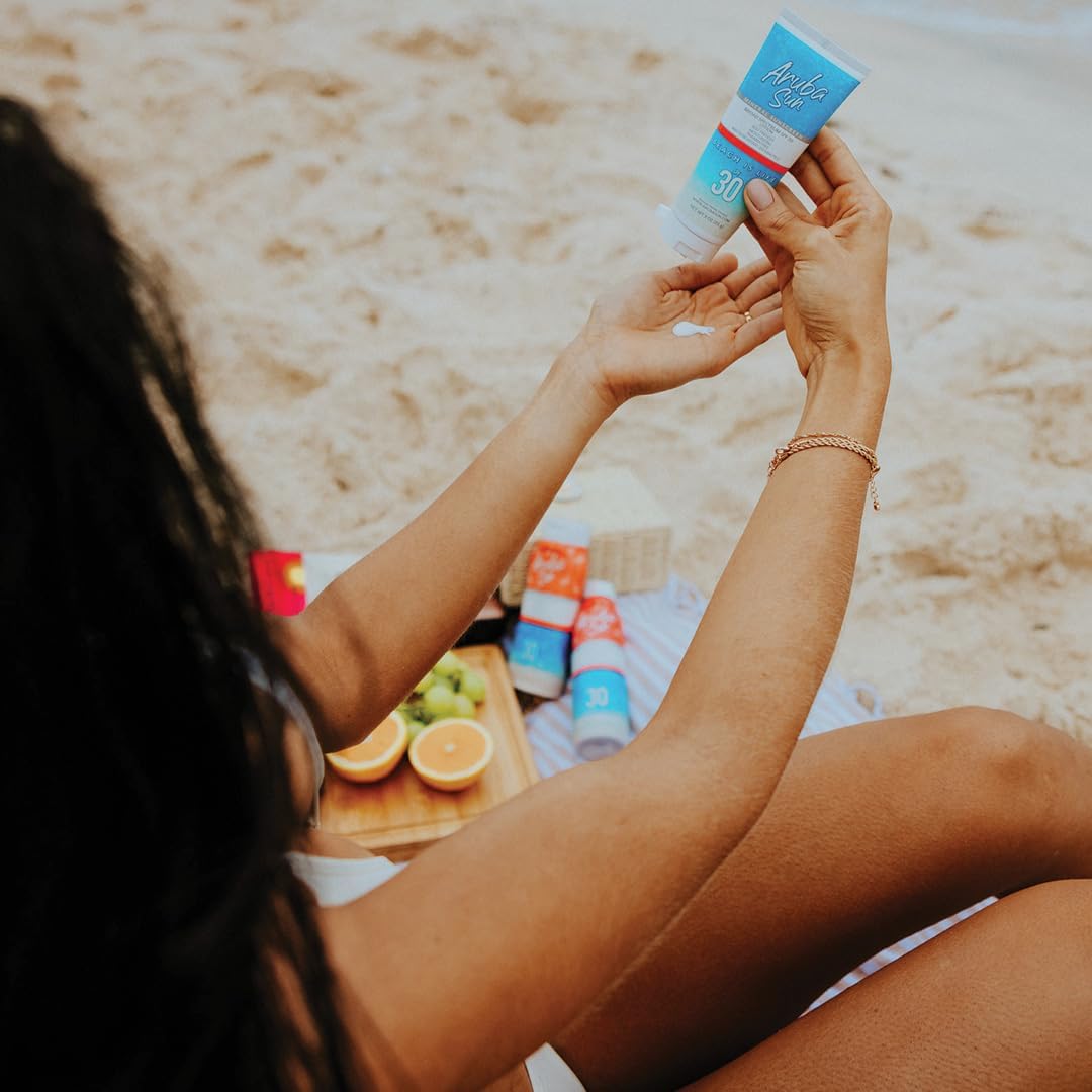 Reef Friendly Mineral Sunscreen SPF 50 Lotion - 3oz | Chemical-Free Reef Safe Sunscreen | Broad Spectrum Protection with Titanium Dioxide & Zinc Oxide | Water Resistant up to 80 Minutes