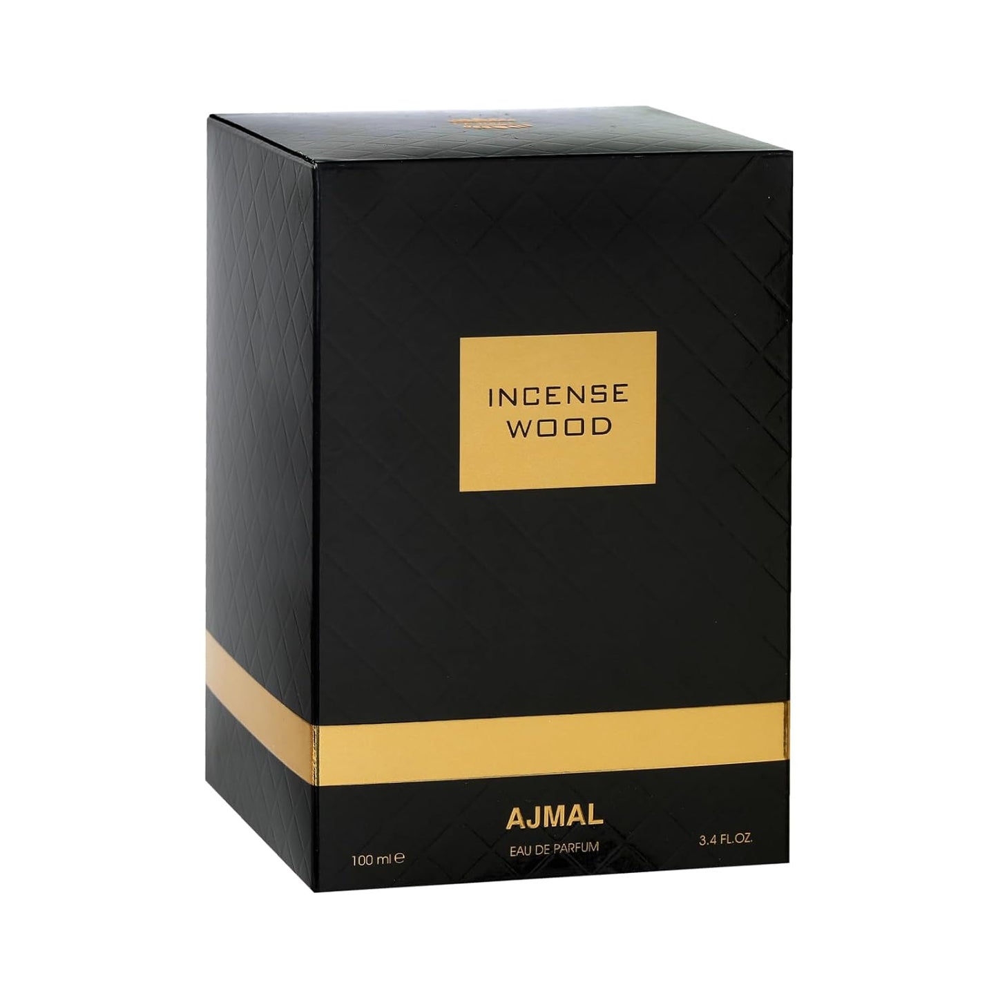 Ajmal Incense Wood Eau De Parfum For Men & Women 3.4 Oz / 100 ML | Long Lasting Spicy Fresh Fragrance - Made In Dubai