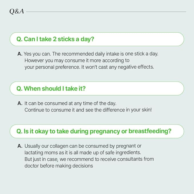 [Lowest Price Deals Set] Collagen Powder S, HSN Biotin Collagen, Powder Stick Korean Marine Collagen, Fish Collagen, Vitamin C, Biotin, Fast Absorption, Fruit Flavored