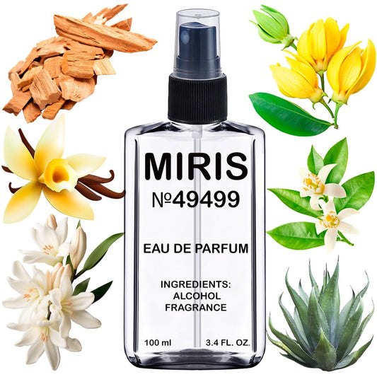 MIRIS No. 49499, Inspired by Marfa, Long-Lasting Unisex Eau de Parfum for Women & Men, Spray 3.4 Fl Oz / 100 ml