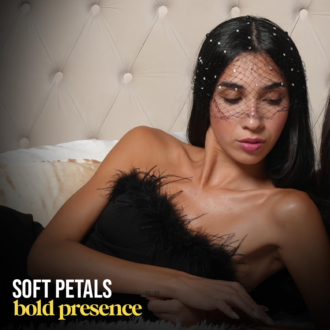 Eternal Pillow Princess Perfume Oil for Women & Men- Eau De Perfum - Unisex Concentrated Perfume insp by Creed's Queen of Silk- Alcohol Free Scent - Long Lasting Designer Scents 30ml