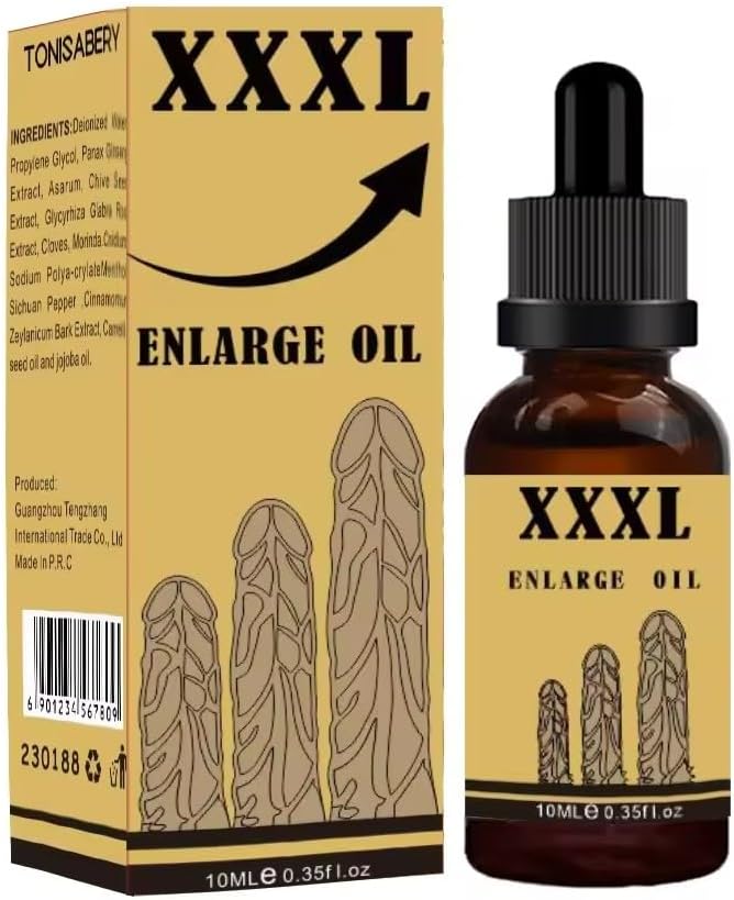 Massage Oil Enlargement Oil Increase Enlarge Gel Thicker Longer Stronger Large Size Enlarger Cream BLSEX for Men (F188-XXXL)