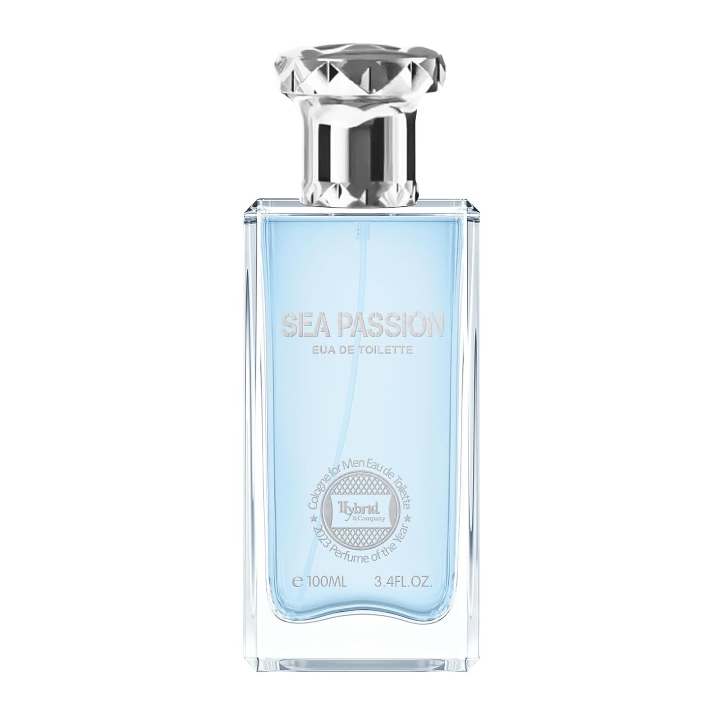 Hybrid & Company Sea Passion Pour Homme Eau De Toilette Natural Spray Vaporisateur,3.4FL.OZ