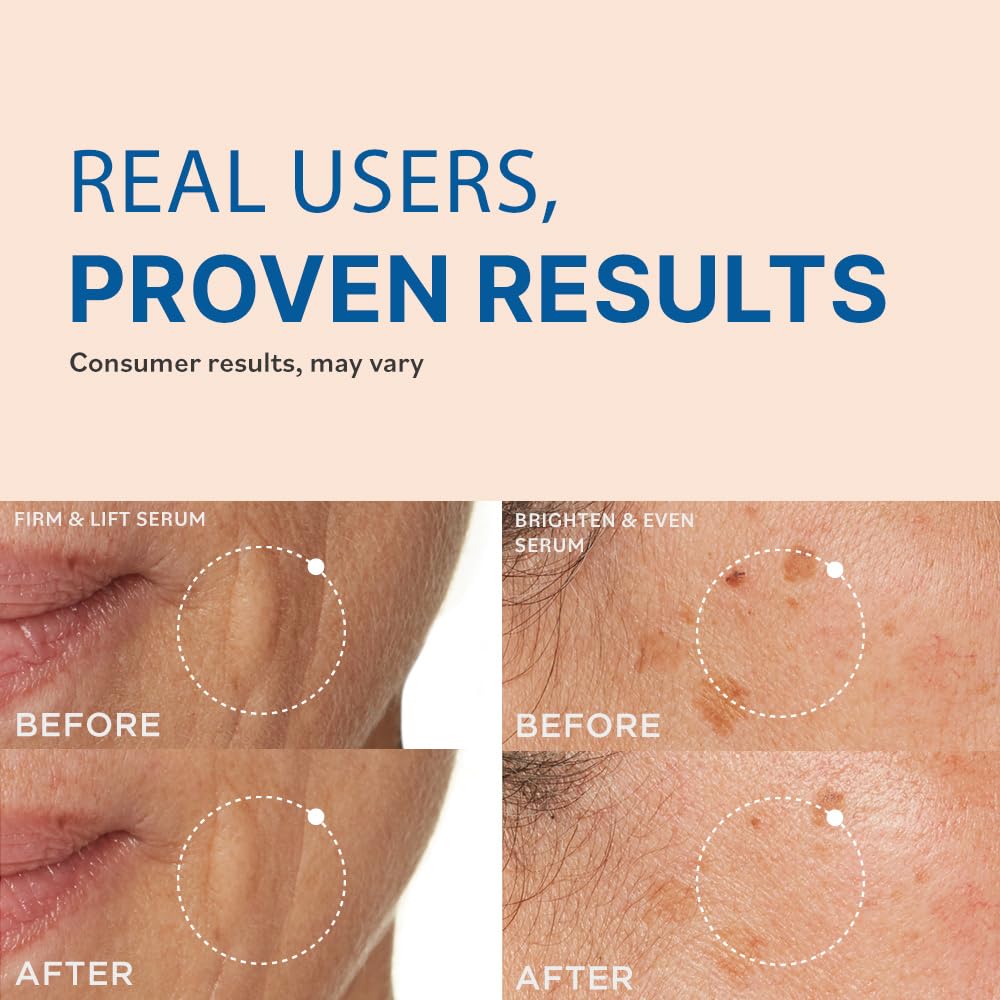 goPure Power Serum Trio Set - Radiant Vitamin C Serum, Hydrating Hyaluronic Acid, Bakuchiol and Retinol for Visibly Brighter, Moisturized, and Firmer-Looking Skin - Set of 3, 1.0 fl oz