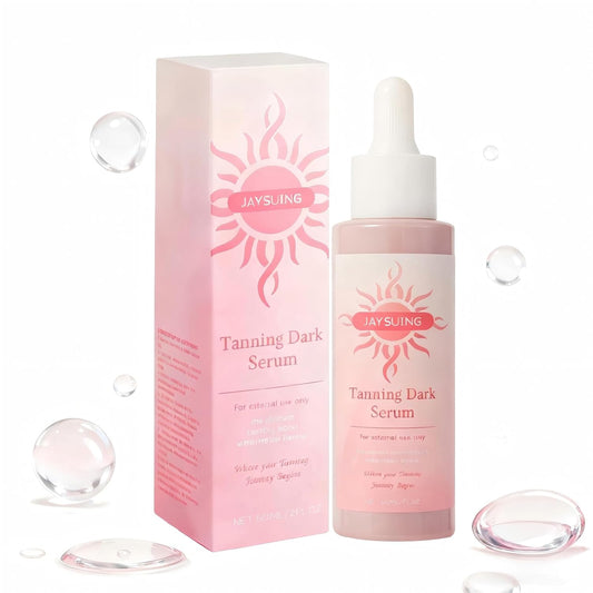 Earth Self Tanner -Get a Sun-Kissed Glow Instantly! Natural & Organic Ingredients, Tanning Dark Seryum - Watermelon Flavor, Ultra-Hydrating & Streak-Free, Natural-Looking Tan, for Face & Body 60ML