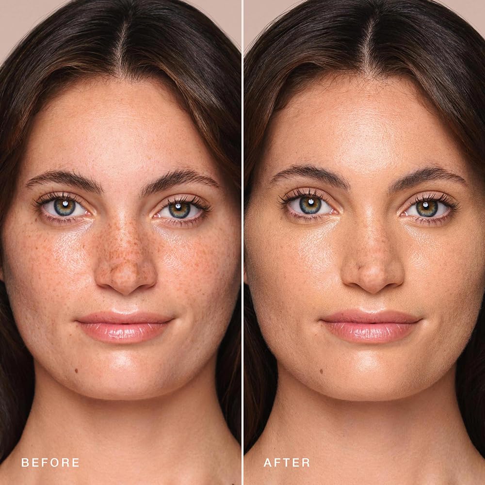 Jouer Essential High Coverage Liquid Concealer - Brightening Concealer - Color Corrector for Under Eye Dark Circles, Spot Coverage, and Eye Primer - Soft Matte Finish, Honey