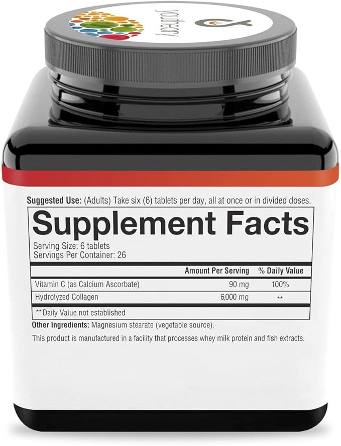 Nutrawise Corporation: Collagen Advanced Formula 1 2 & 3, 160 tabs (2 Pack)