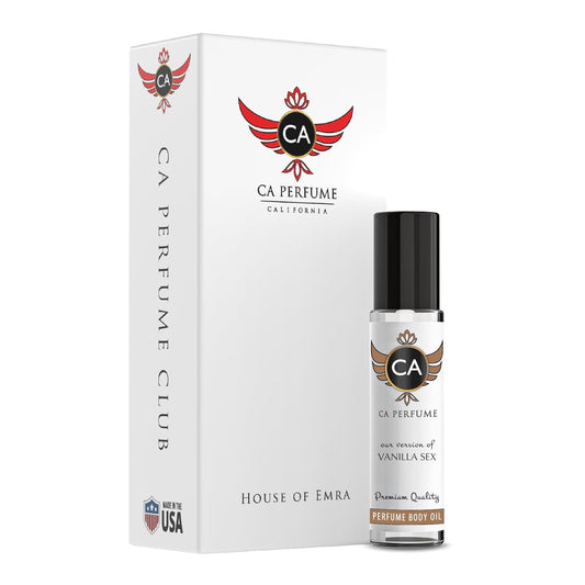CA Perfume Club Impression of Vanilla Sex For Women & Men Body Oil Fragrance Roll-On 0.3 Fl Oz/10ml