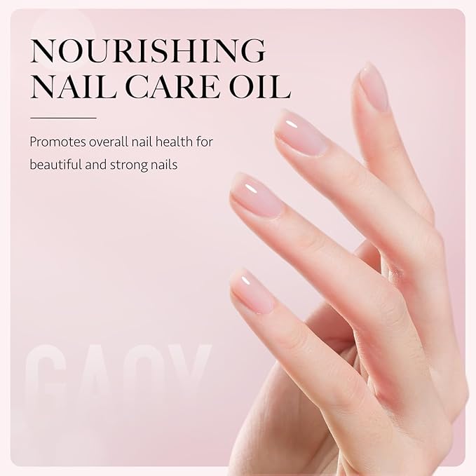 GAOY Cuticle Oil Pen Set, 6Pcs Vitamin E Oil for Nail Growth and Strengthener, Repair and Rejuvenate Nail Care Kit, Health and Beauty Manicure Essentials for Women