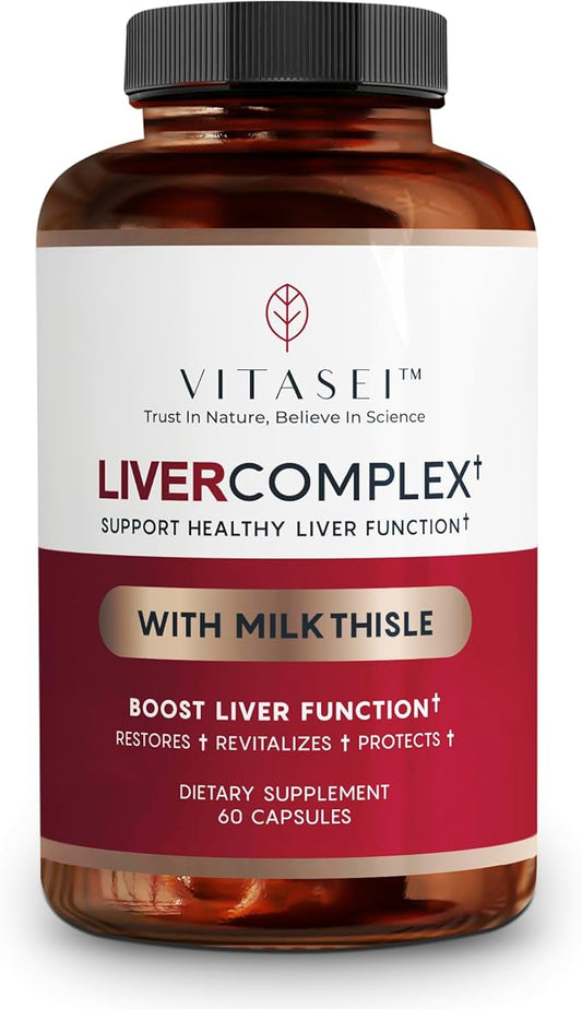 Liver Cleanse Detox & Repair, Liver C3, Support 60 Capsules