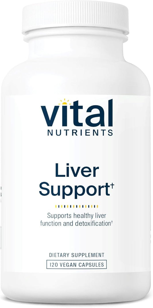 Vital Nutrients Liver Support Milk Thistle 120 Capsules