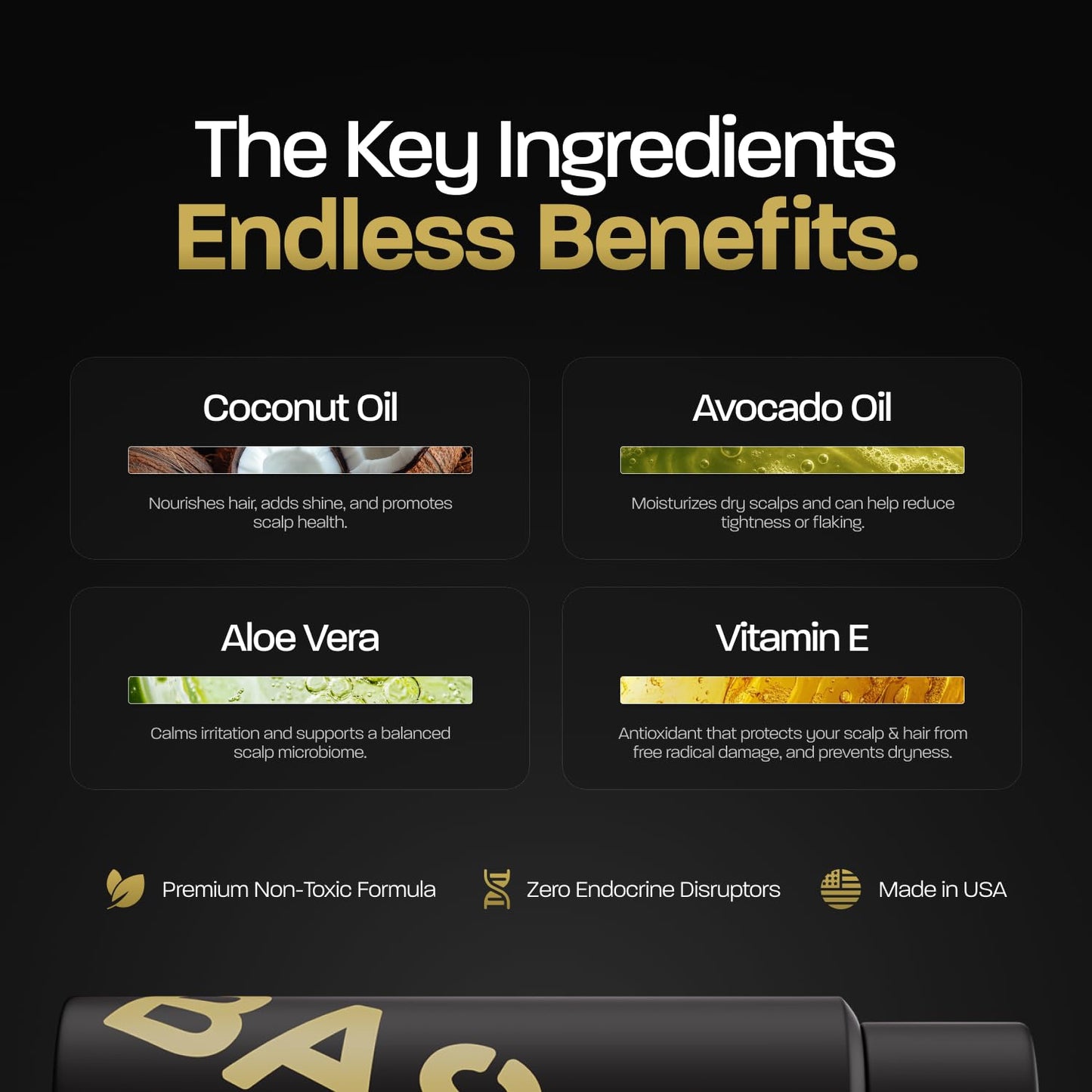 BASED Shower Duo Shampoo & Conditioner Bundle with Peppermint Oil, & Coconut Oil, Cleansing Shampoo & Hydrating Conditioner for Men, No Sulfates, Parabens or Phthalates, 12 fl oz Bottle (Pack of 2)